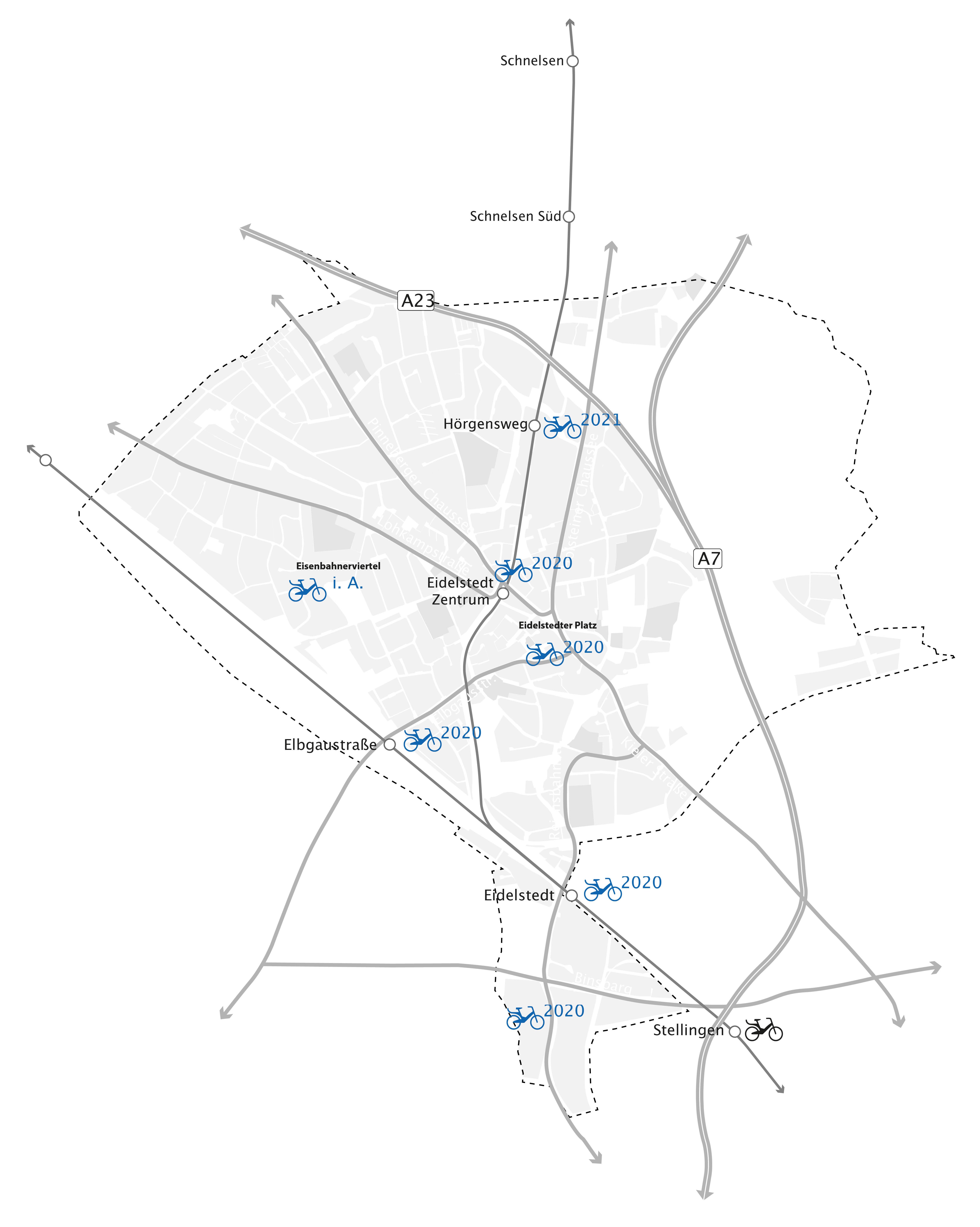 StadtRad in Eidelstedt